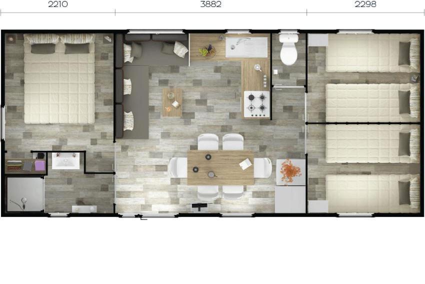 Camping Resort Les Champs Blancs 아그 외부 사진